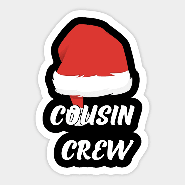 Cousin crew pajama gift christmas family Sticker by Flipodesigner